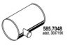 VOLVO 3037196 Middle-/End Silencer